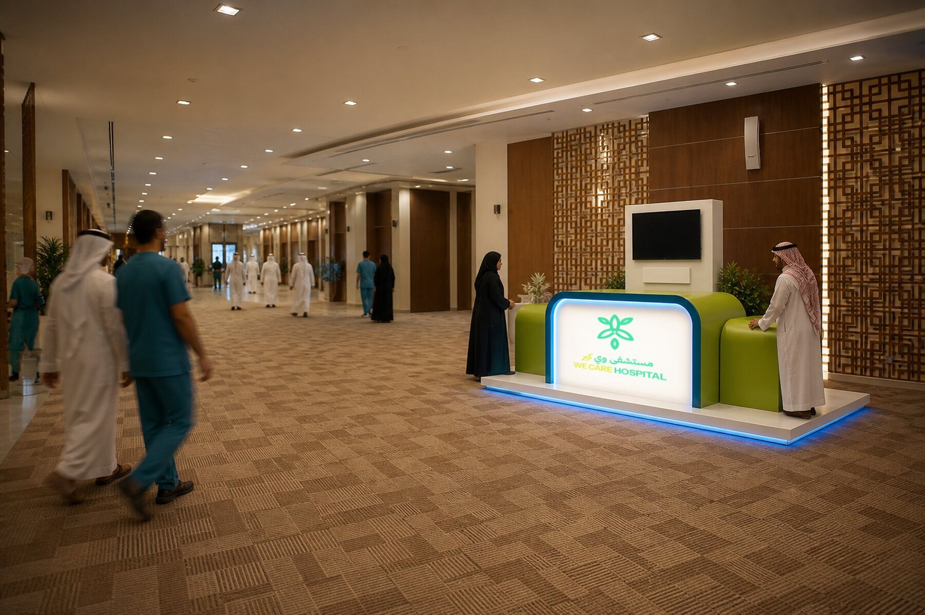 Hospital Reception & Display Platform