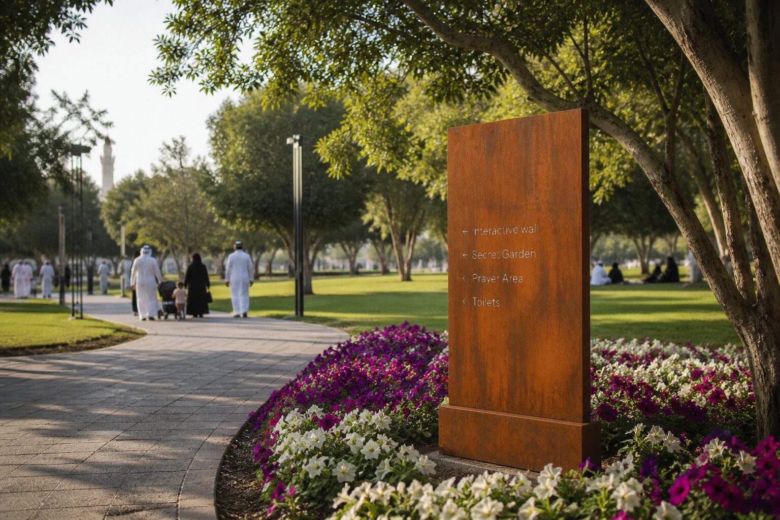 Public Park Wayfinding